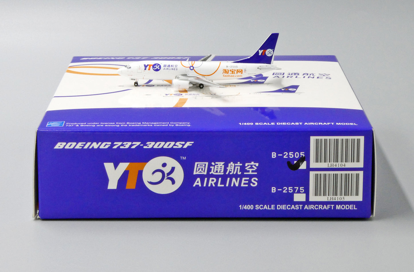 JCWINGS B737-300(SF) YTO CARGO AIRLINES REG: B-2505