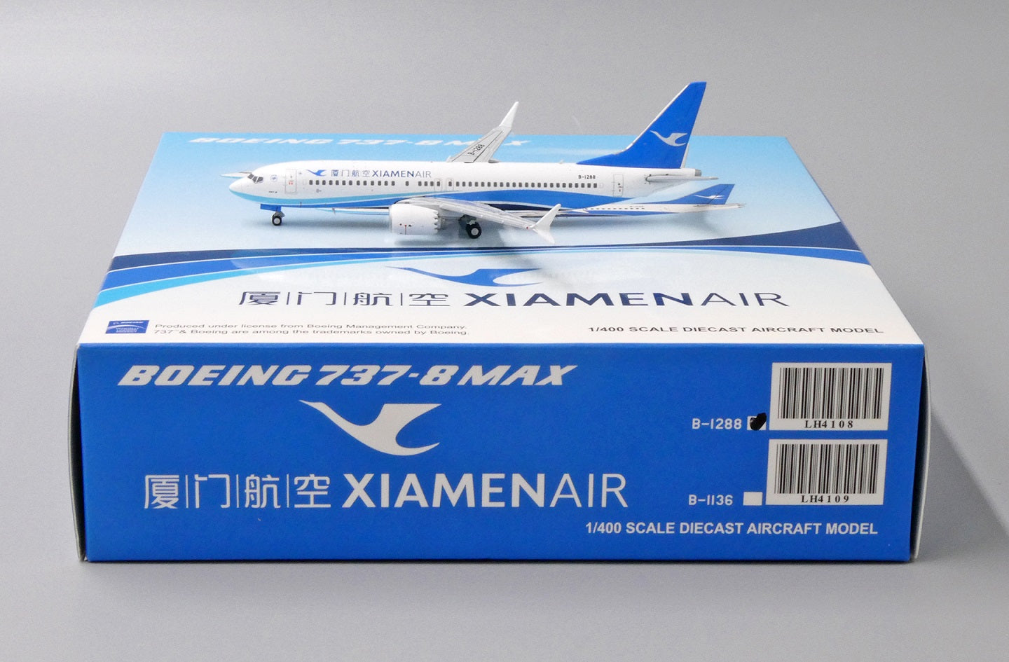 JC WINGS B737-8 MAX XIAMEN AIRLINES REG: B-1288