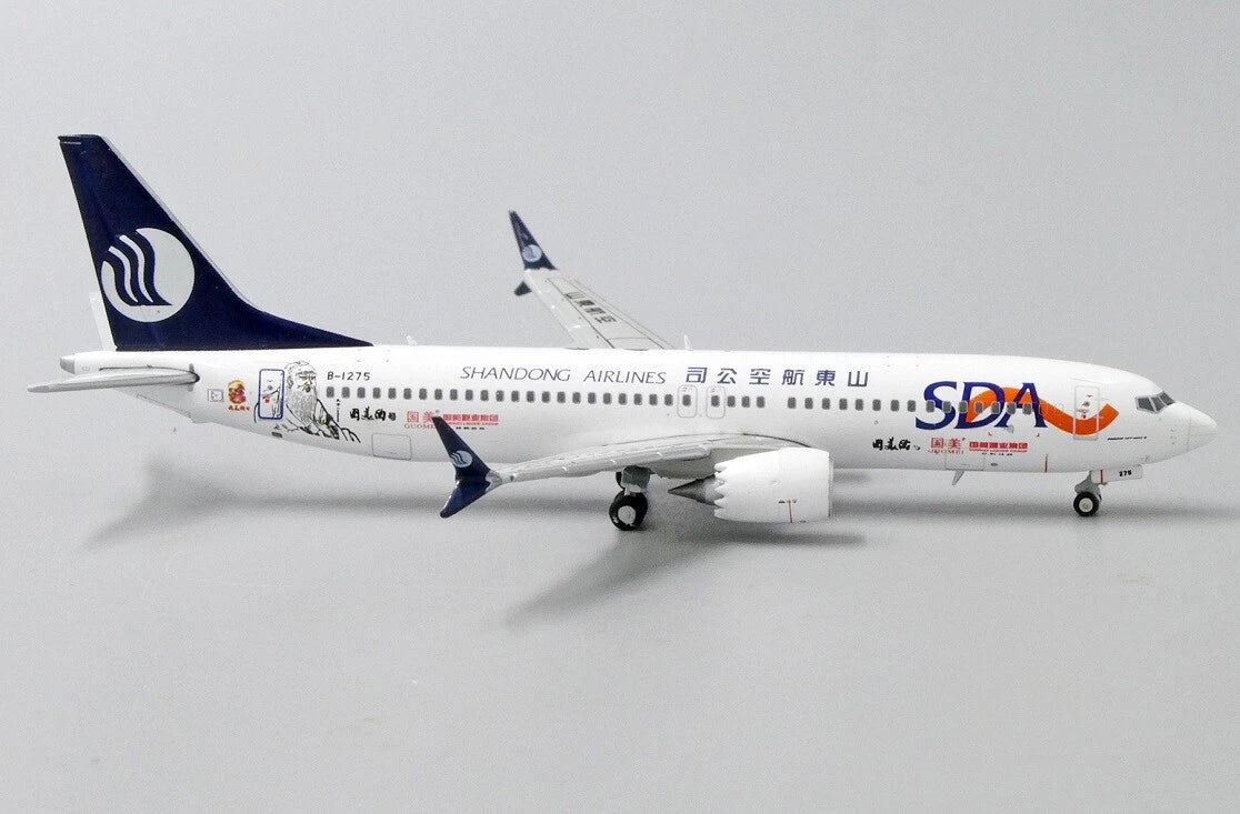 JC WINGS B737-8 MAX SHANGDONG AIRLINES "GUOMEI" REG: B-1275