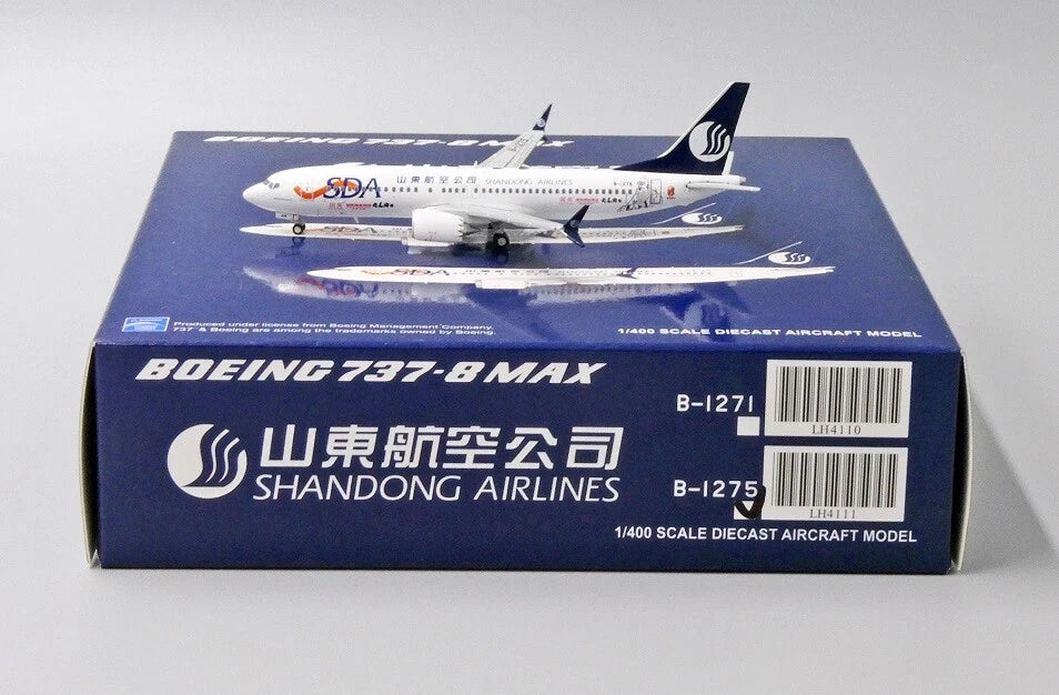 JC WINGS B737-8 MAX SHANGDONG AIRLINES "GUOMEI" REG: B-1275