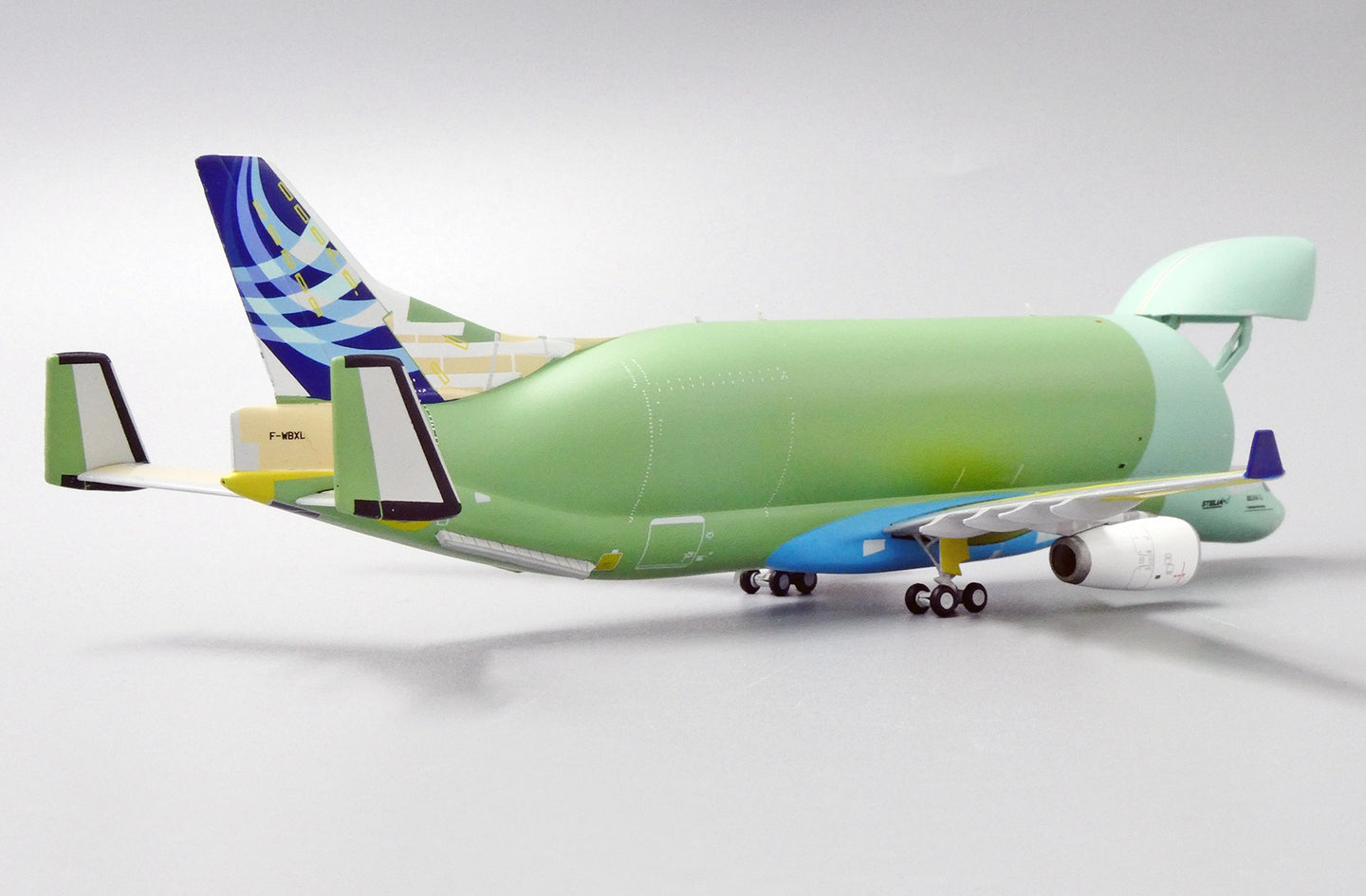 JC WINGS A330-700L AIRBUS TRANSPORT INTERNATIONAL "BARE METAL" REG: F-WBXL