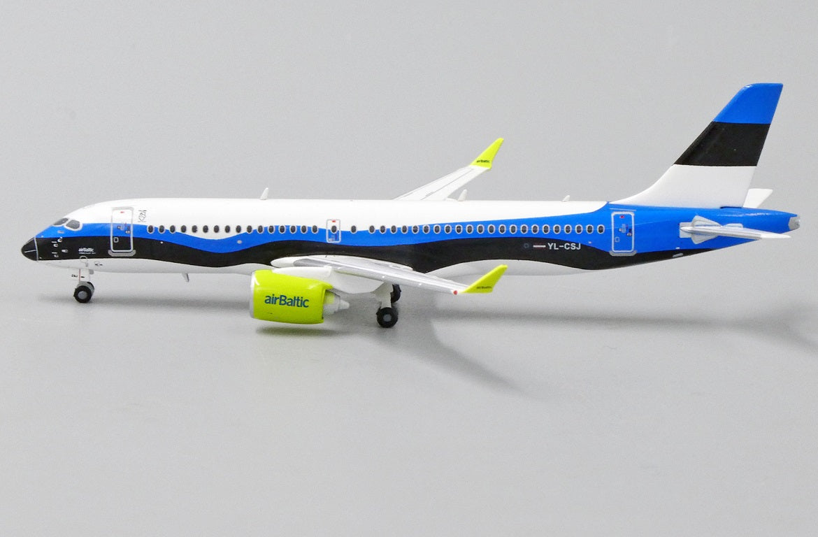 JC WINGS A220-300 AIR BALTIC "ESTONIAN FLAG LIVERY" REG: YL-CSJ