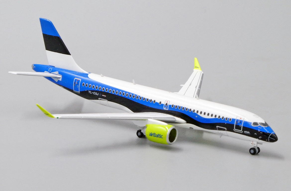 JC WINGS A220-300 AIR BALTIC "ESTONIAN FLAG LIVERY" REG: YL-CSJ