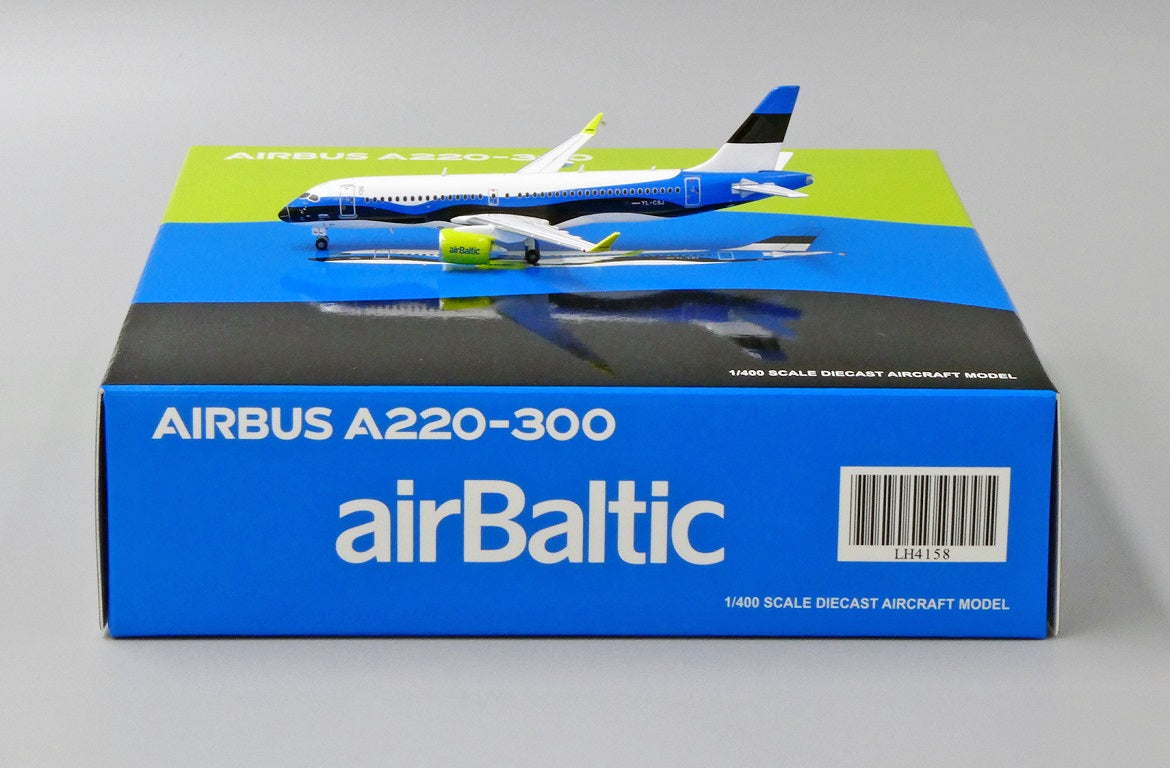 JC WINGS A220-300 AIR BALTIC "ESTONIAN FLAG LIVERY" REG: YL-CSJ