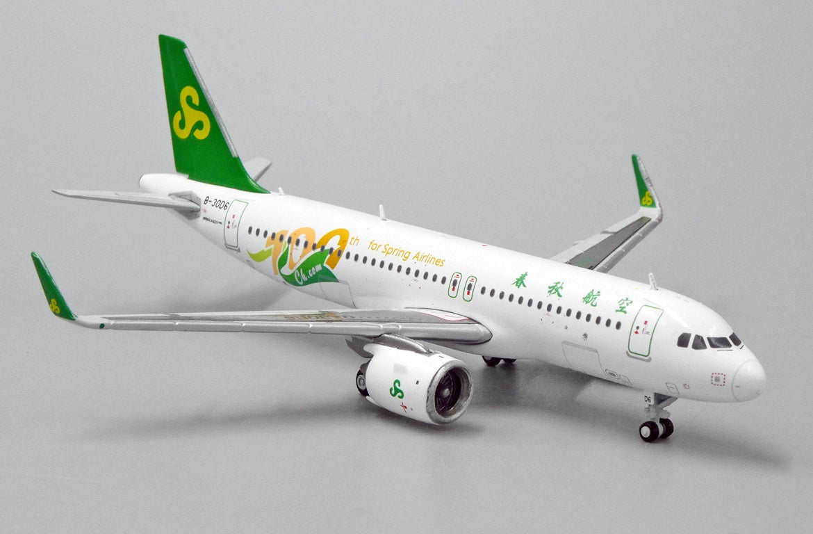 JC WINGS A320NEO SPRING AIRLINES "100TH FOR SPRING AIRLINES" REG: B-30D6