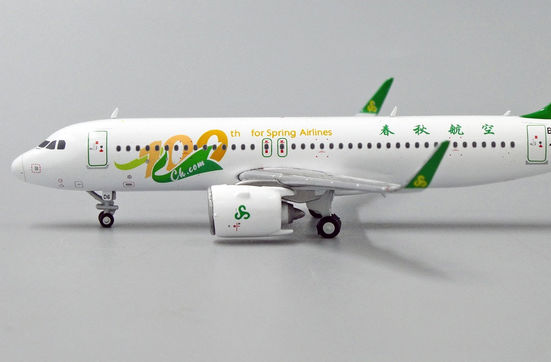 JC WINGS A320NEO SPRING AIRLINES "100TH FOR SPRING AIRLINES" REG: B-30D6