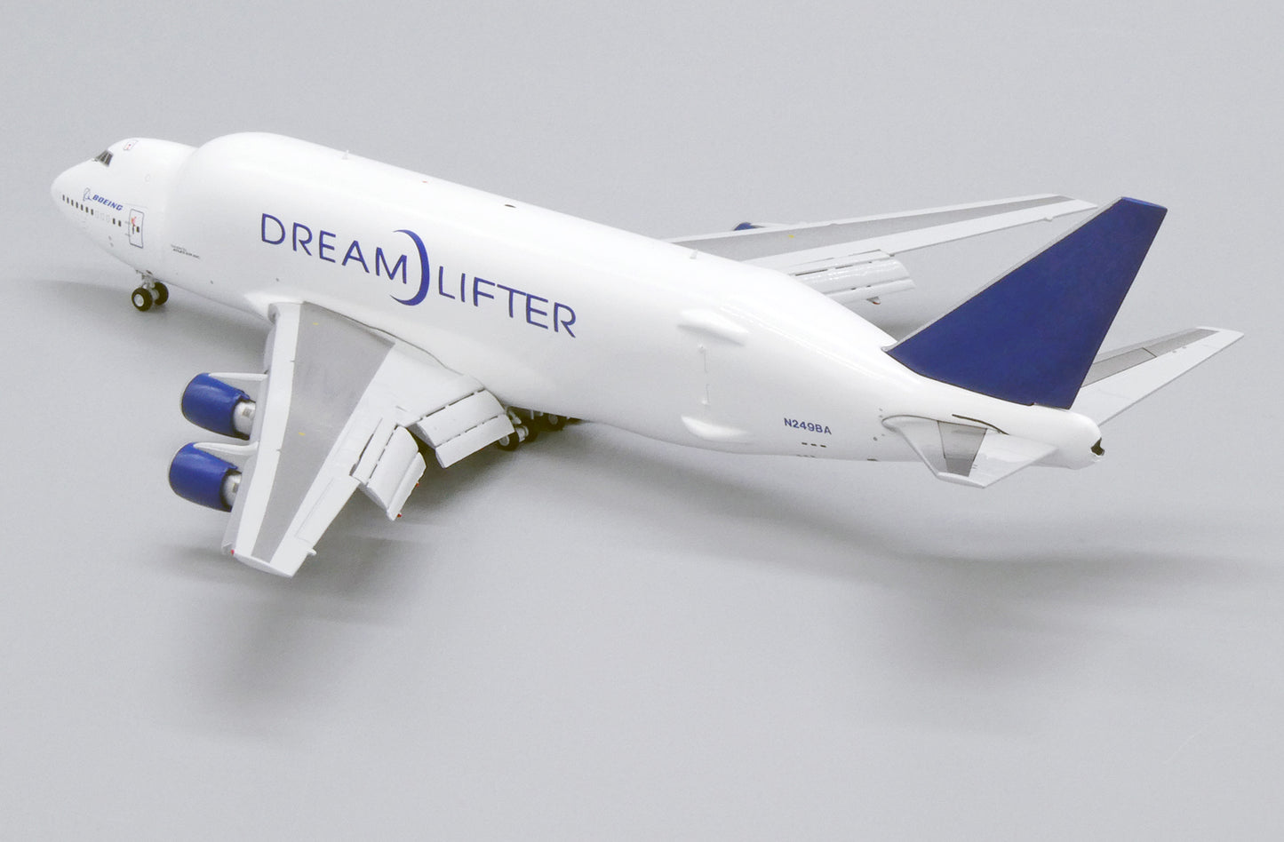 JCWINGS B747-400(LCF) BOEING COMPANY FLAP DOWN REG: N249BA