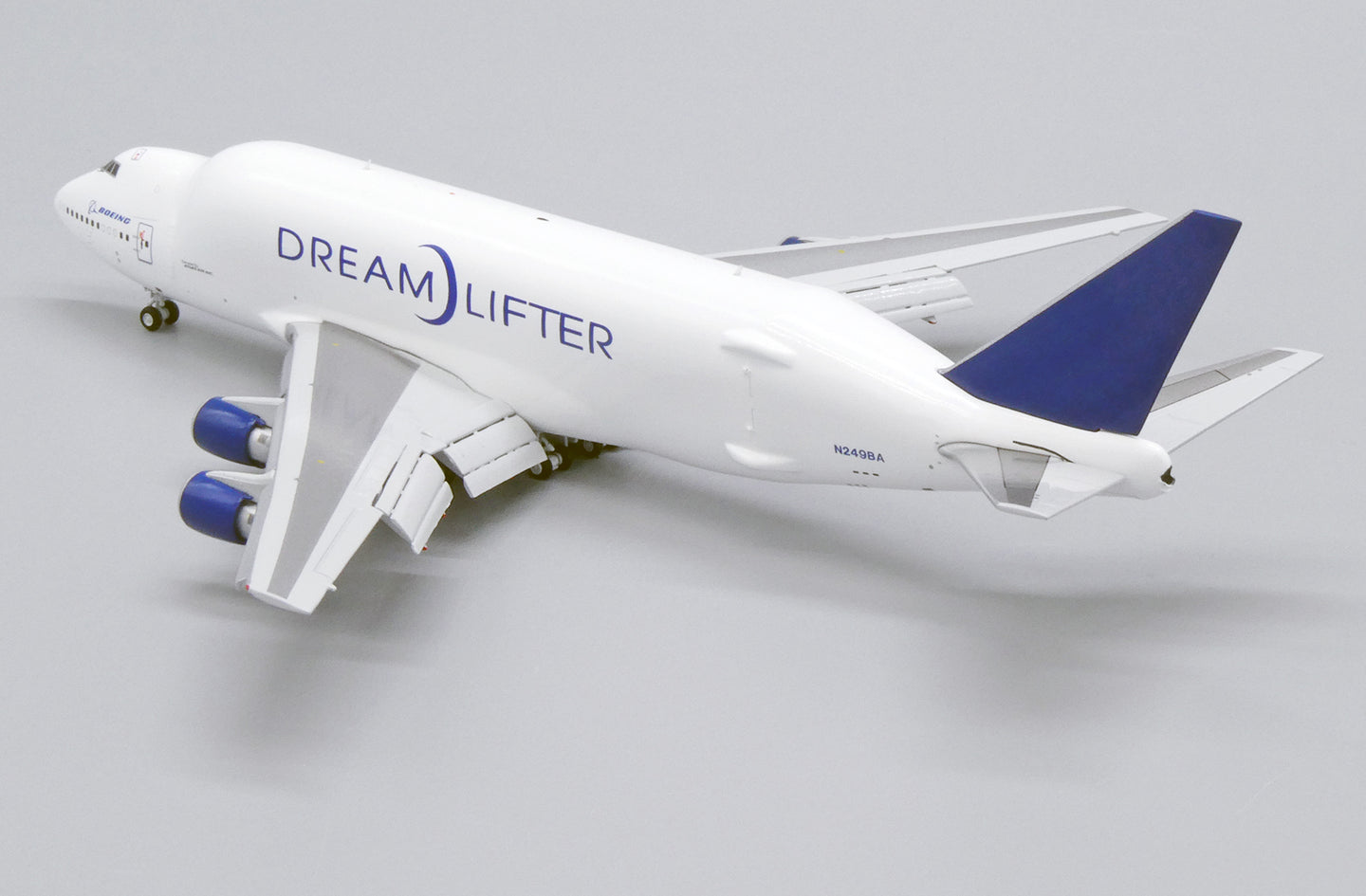 JCWINGS B747-400(LCF) BOEING COMPANY FLAP DOWN REG: N249BA