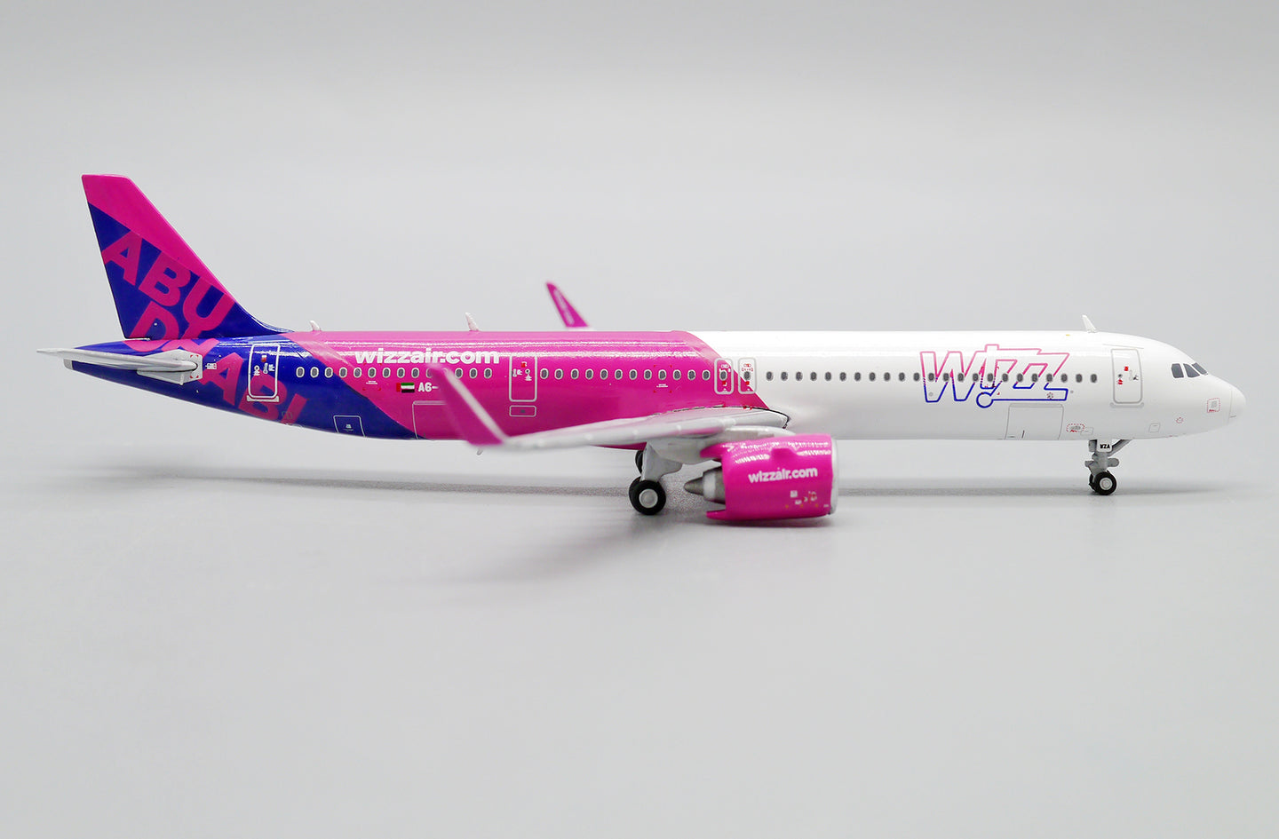 JC WINGS A321NEO WIZZ AIR ABU DHABI REG: A6-WZA