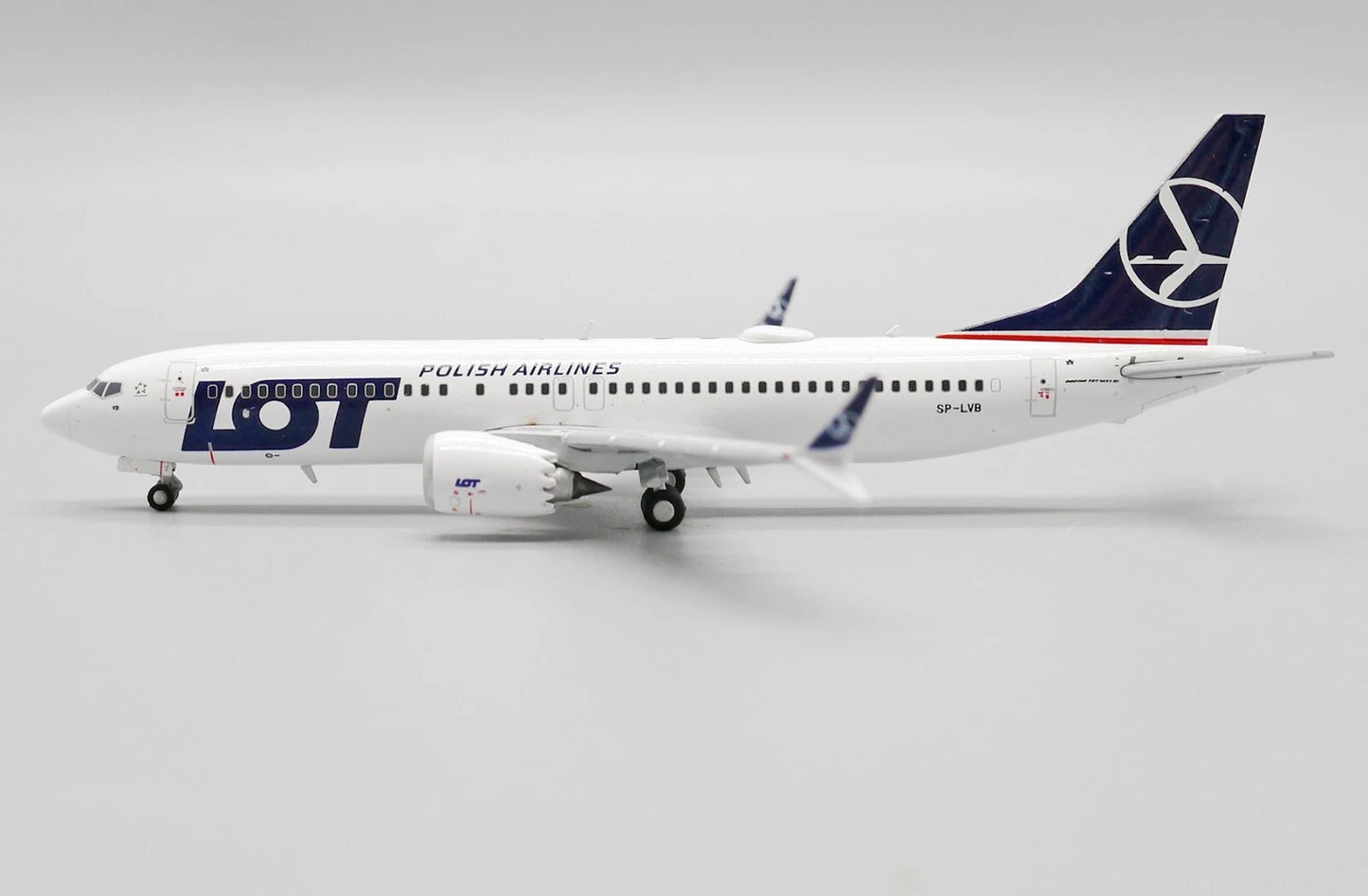 JC WINGS B737 MAX 8 LOT POLISH AIRLINES REG: SP-LVB