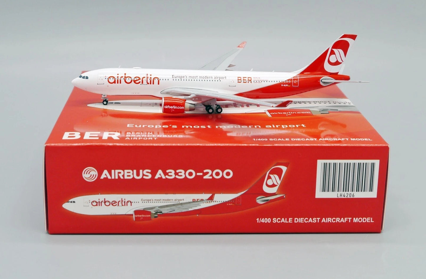 JC WINGS A330-200 AIR BERLIN "BRANDENBURG" REG: D-ALPI