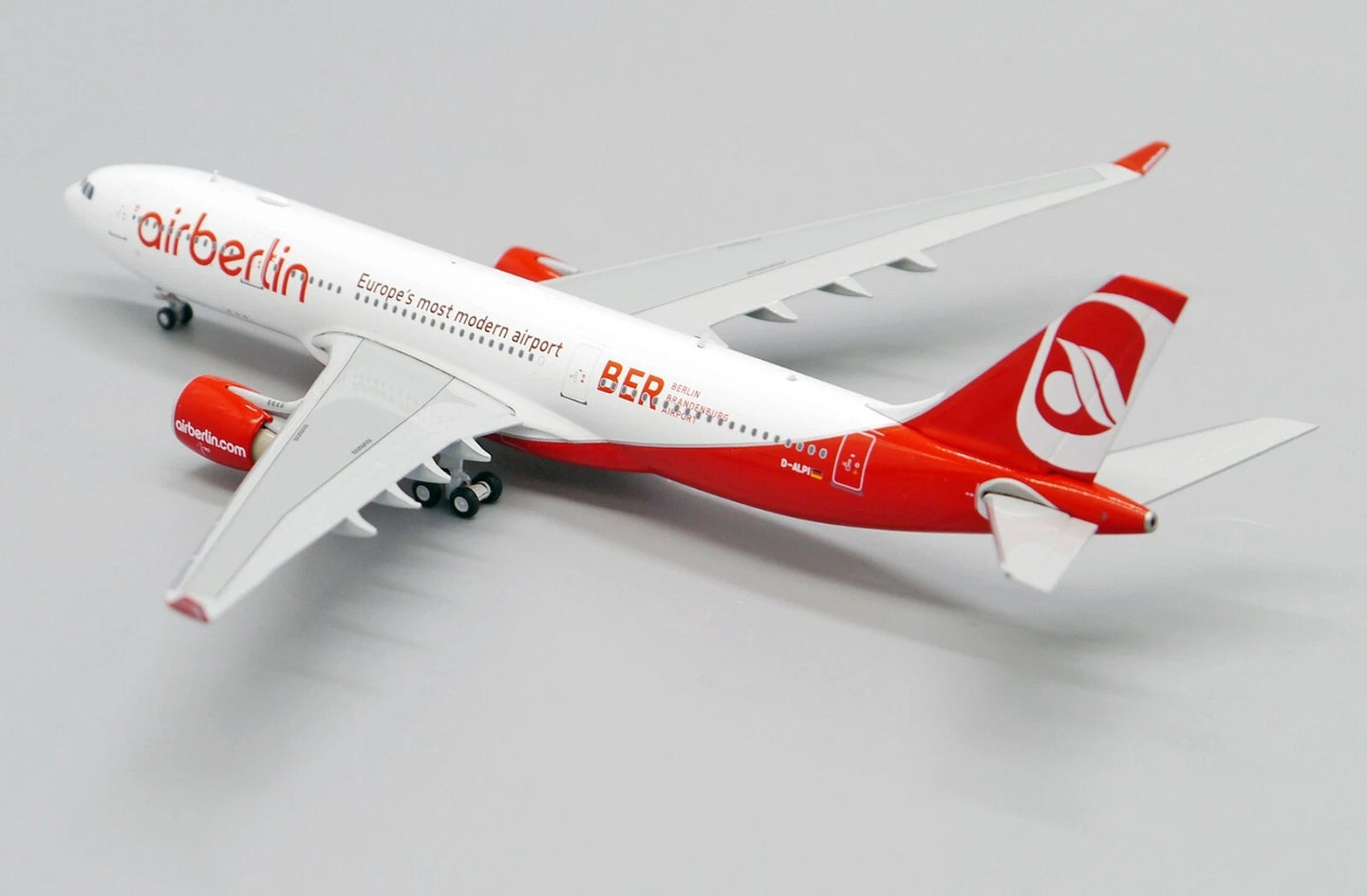 JC WINGS A330-200 AIR BERLIN "BRANDENBURG" REG: D-ALPI