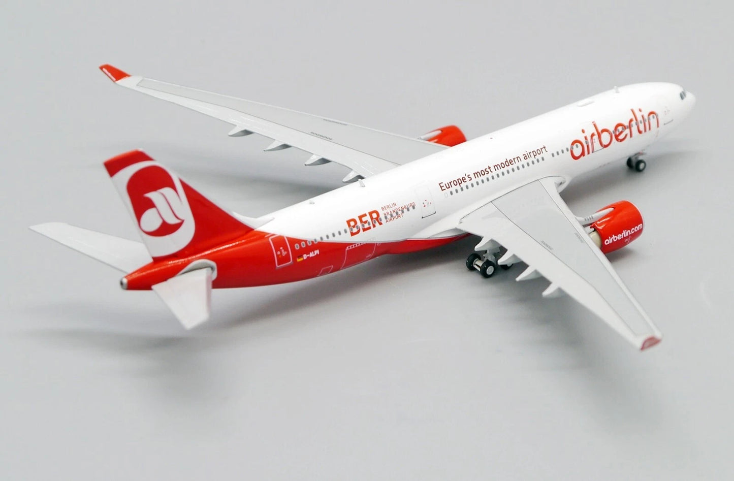 JC WINGS A330-200 AIR BERLIN "BRANDENBURG" REG: D-ALPI