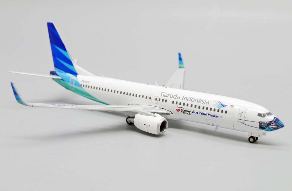 JC WINGS B737 GARUDA INDONESIA "AYO PAKAI MASKER" REG: PK-GFQ
