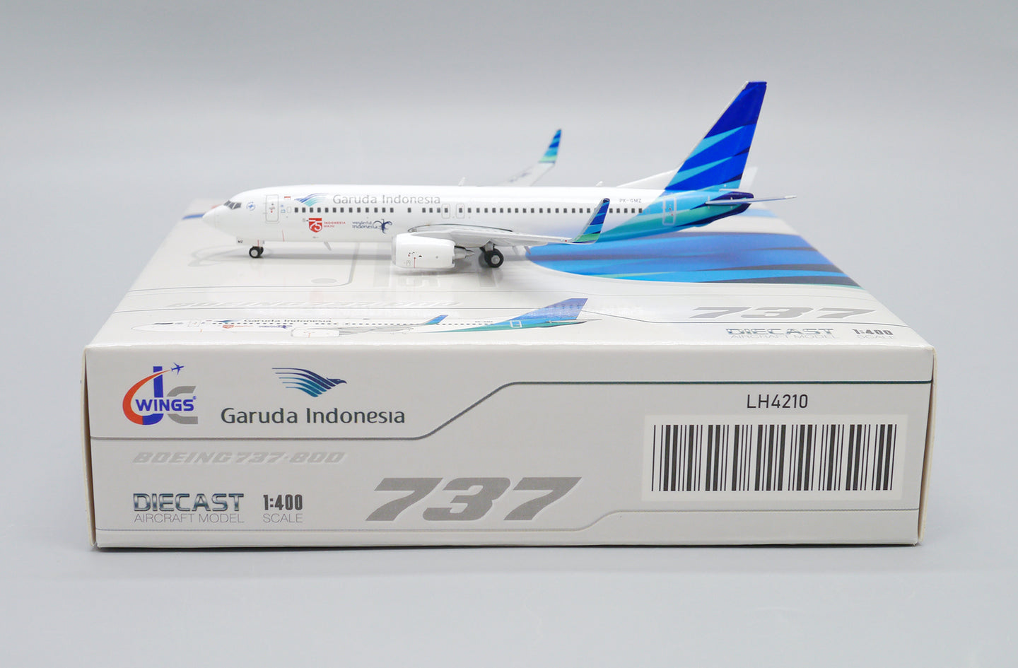 JC WINGS B737-800 75  GARUDA INDONESIA INDONESIA MAJU REG: PK-GMZ