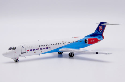 JC WINGS FOKKER 100 SLOVAKIAN GOVERNMENT FLYING SERVICE REG: OM-BYC