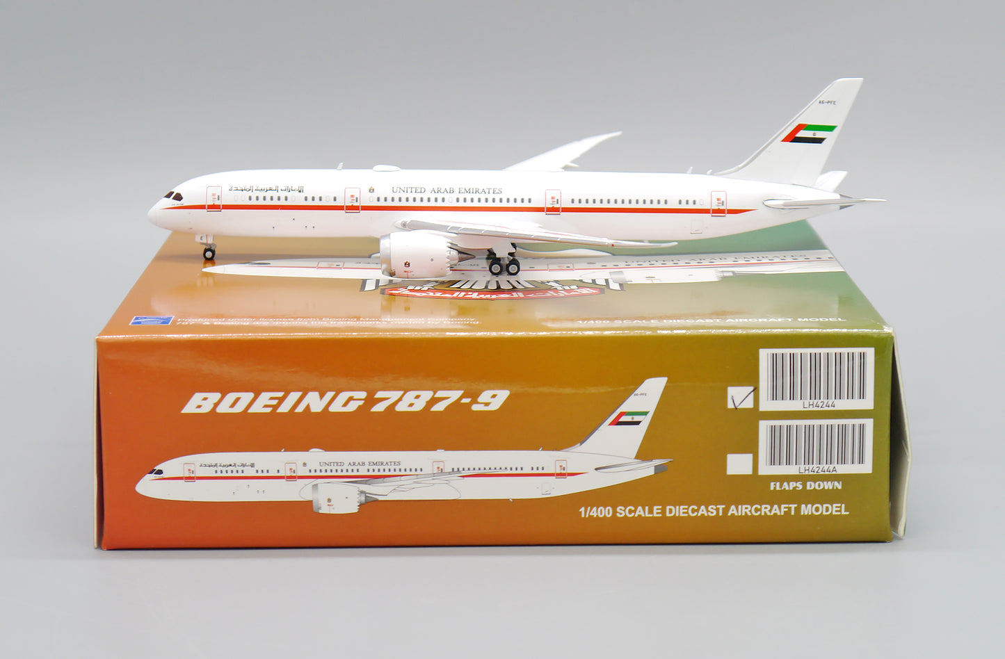 JCWINGS B787-9 UAE ABU DHABI REG: A6-PFE