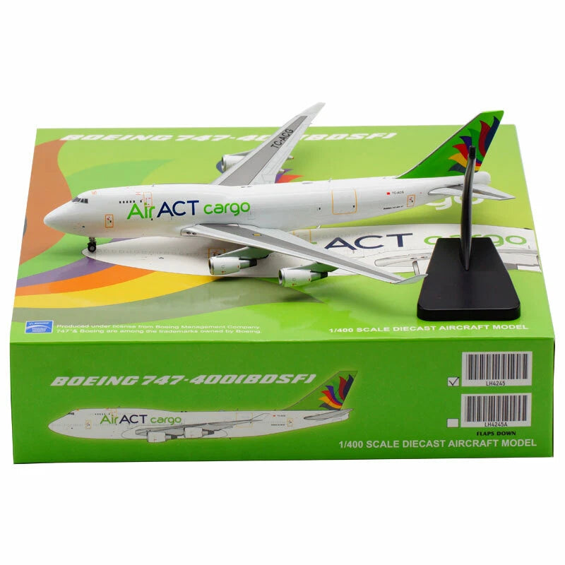 JCWINGS B747 ACT AIRLINES REG: TC-ACG
