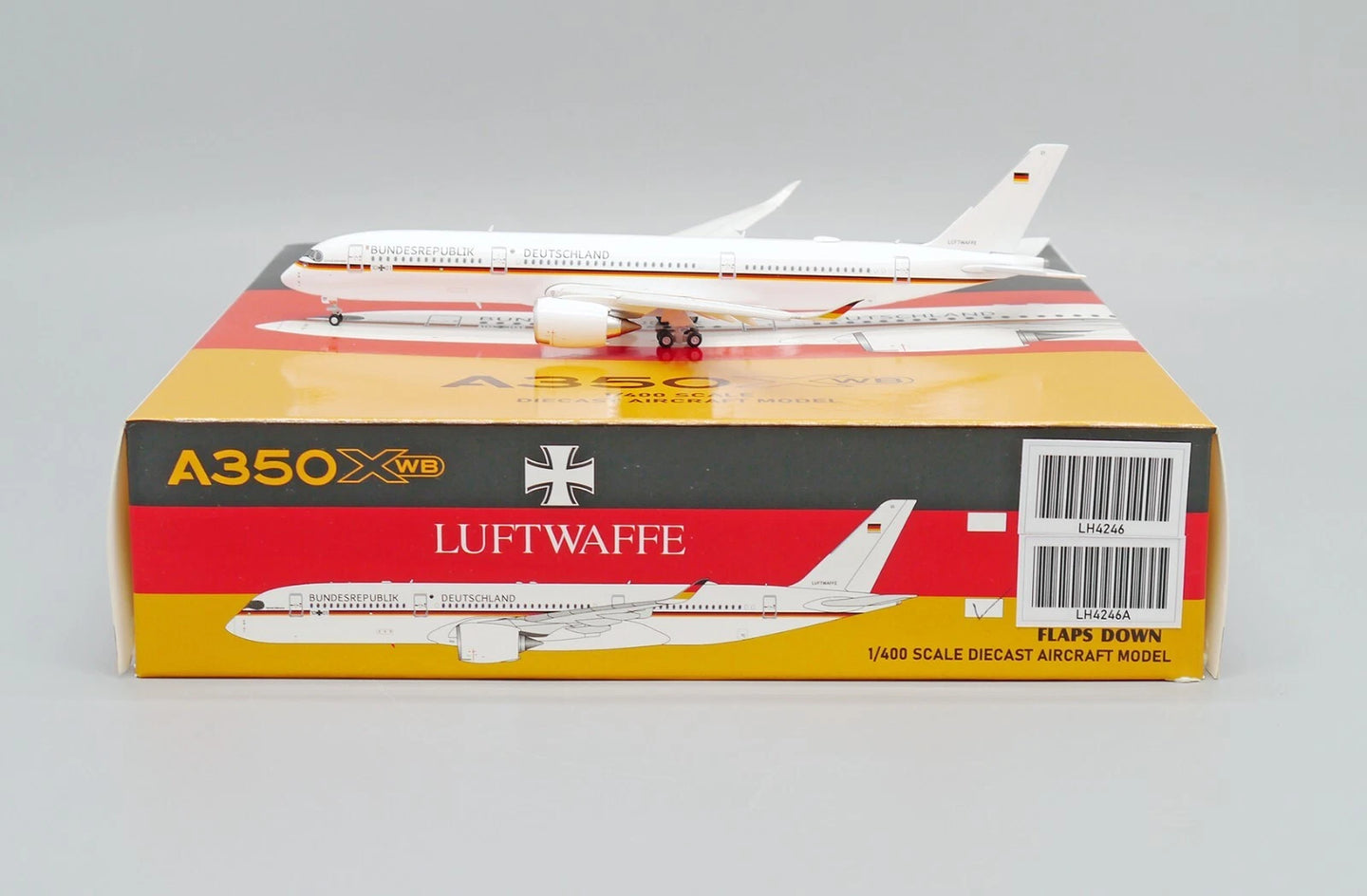 JCWINGS GERMAN AIR FORCE A350 REG: 10+01 FLAP DOWN