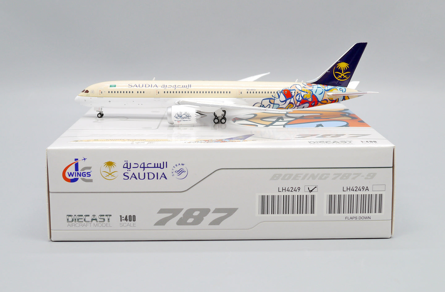 JCWINGS SAUDI ARABIAN AIRLINES B787 REG: HZ-AR13