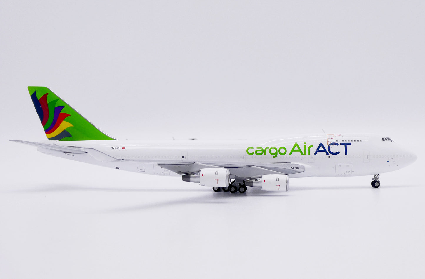JC WINGS B747-400(BDSF) ACT AIRLINES REG: TC-ACF