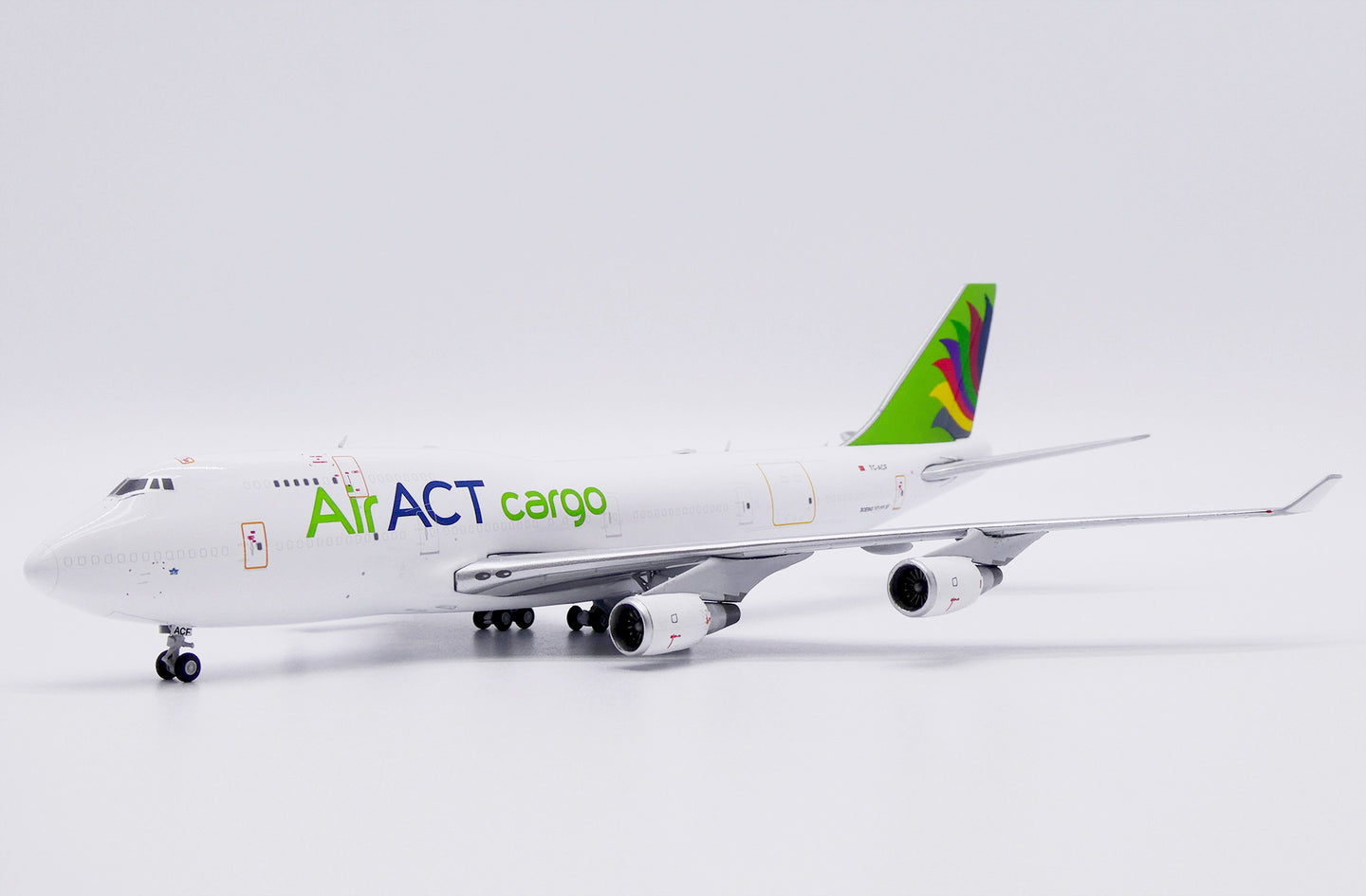 JC WINGS B747-400(BDSF) ACT AIRLINES REG: TC-ACF
