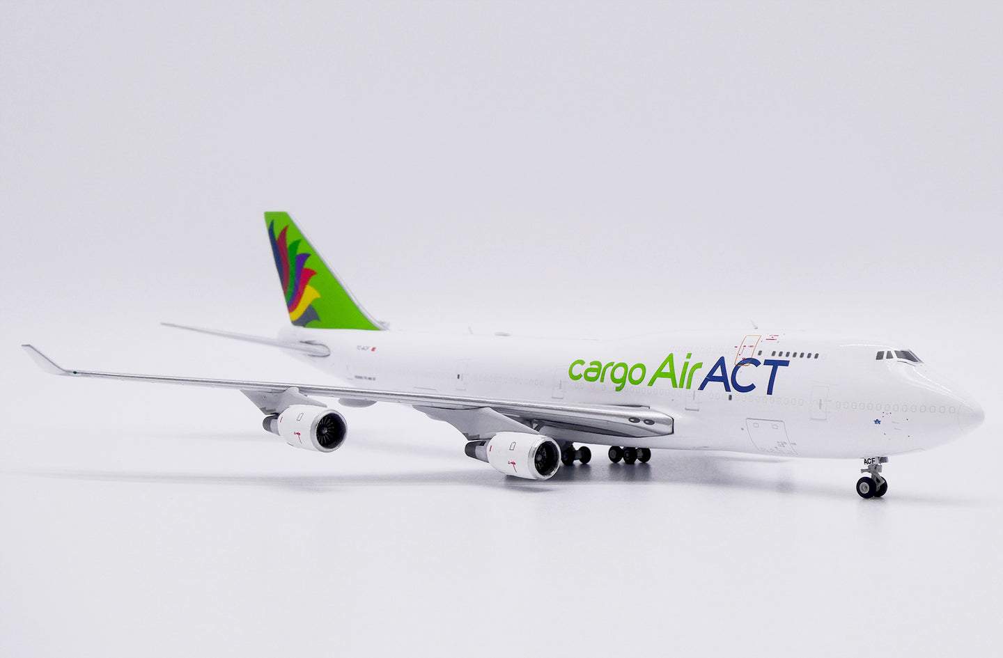 JC WINGS B747-400(BDSF) ACT AIRLINES REG: TC-ACF