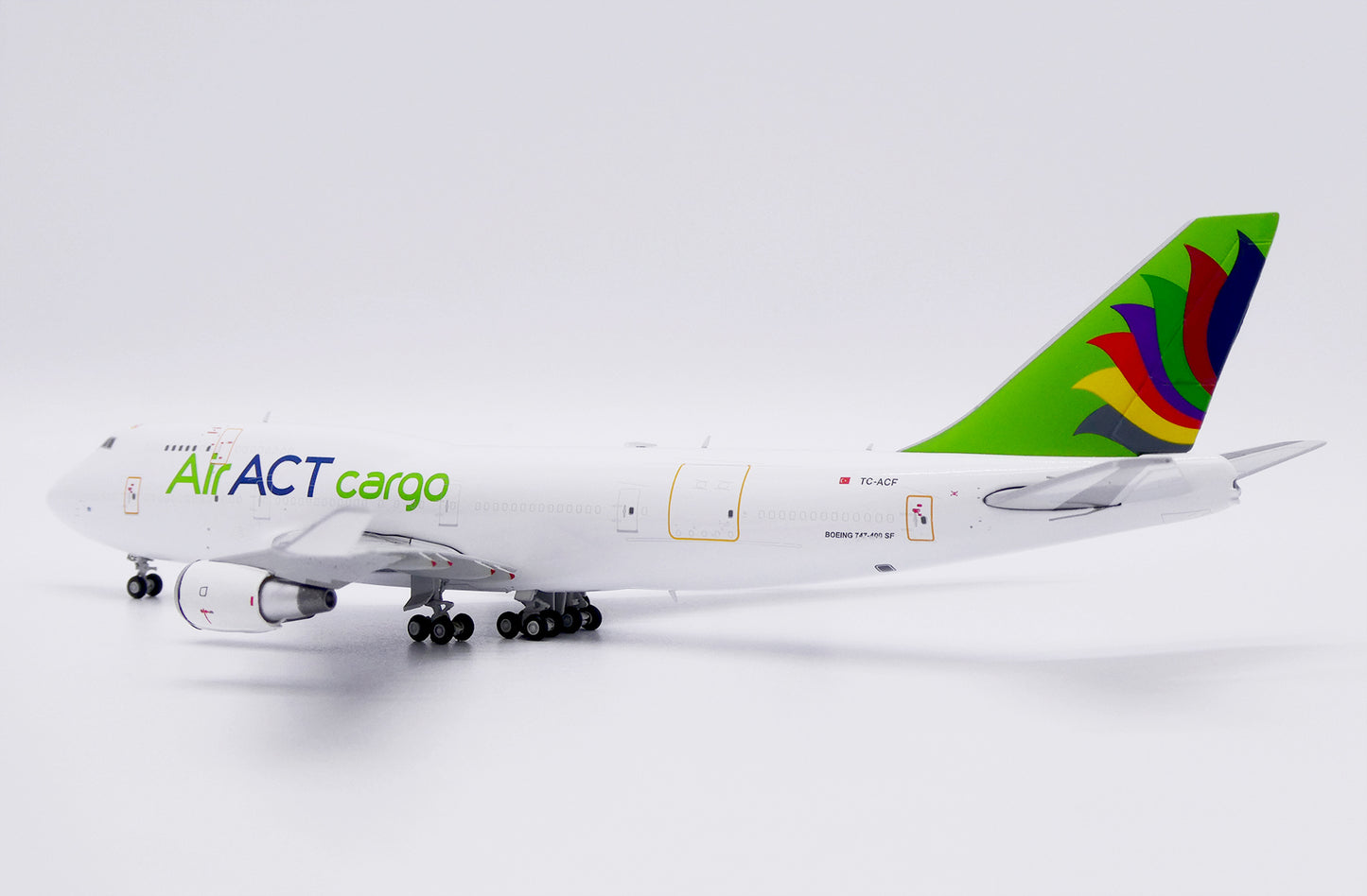JC WINGS B747-400(BDSF) ACT AIRLINES REG: TC-ACF