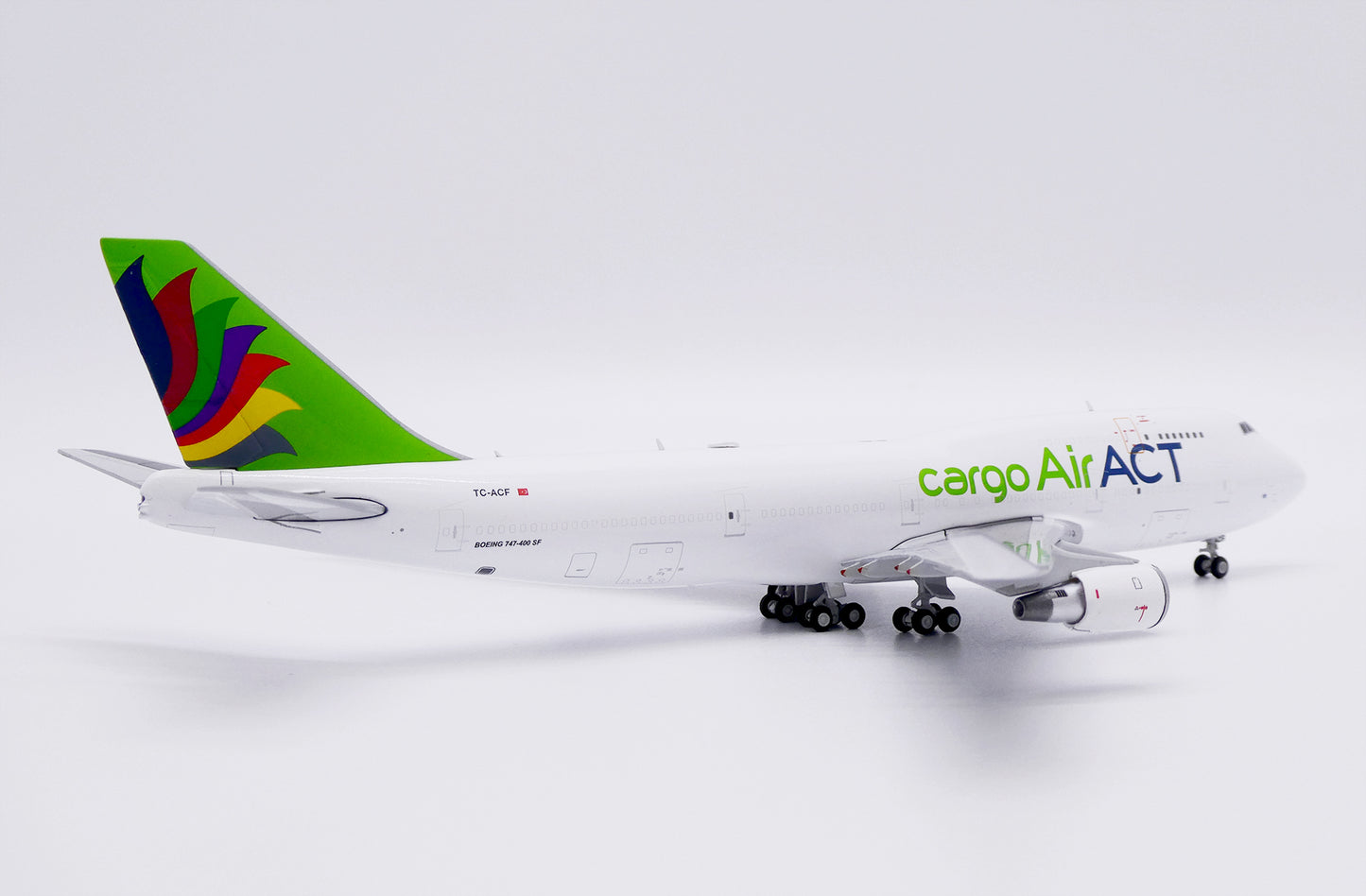 JC WINGS B747-400(BDSF) ACT AIRLINES REG: TC-ACF