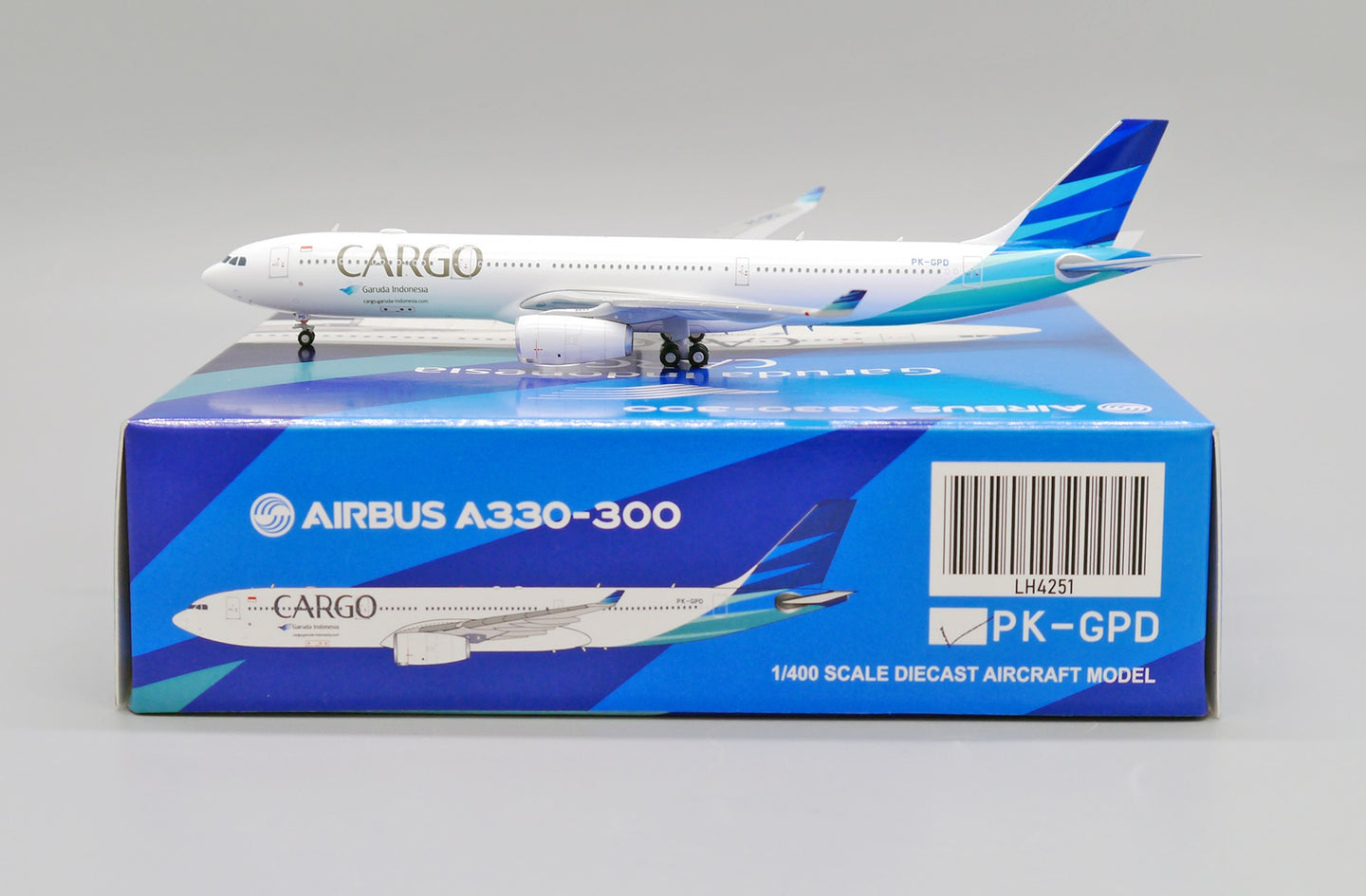 JC WINGS A330-300 GARUDA INDONESIA "CARGO TITLE" REG: PK-GPD