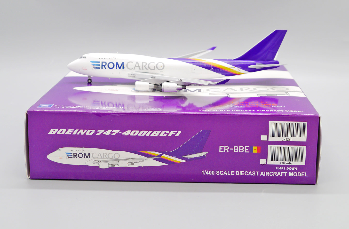 JCWINGS B747 AEROTRANSCARGO FLAP DOWN REG: ER-BBE