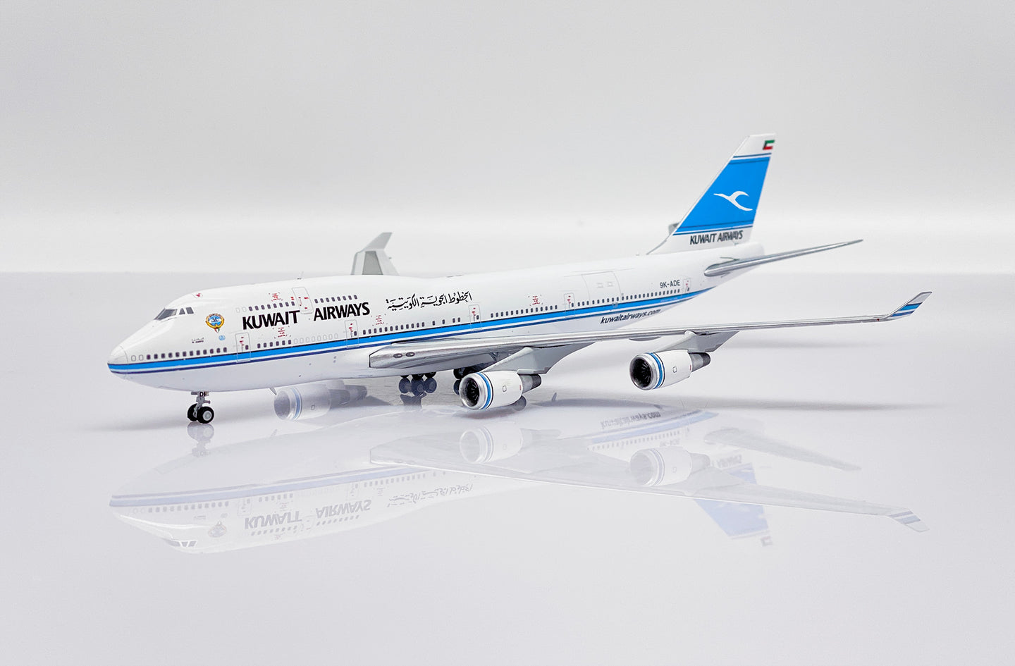 JC WINGS B747-400(M) KUWAIT AIRWAYS REG: 9K-ADE