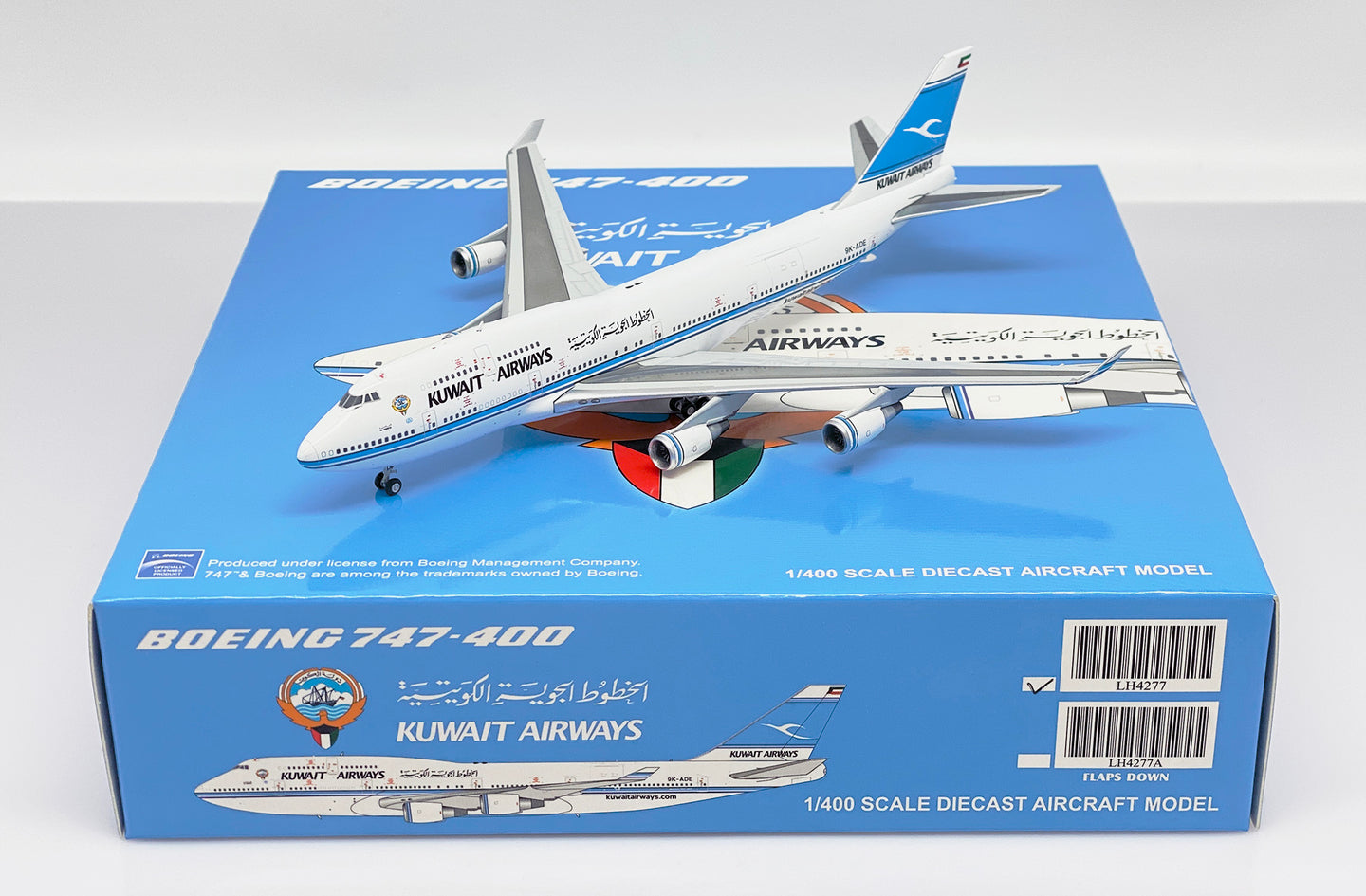JC WINGS B747-400(M) KUWAIT AIRWAYS REG: 9K-ADE