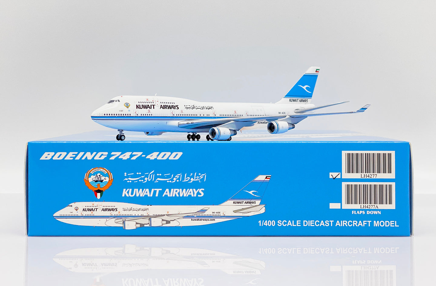JC WINGS B747-400(M) KUWAIT AIRWAYS REG: 9K-ADE