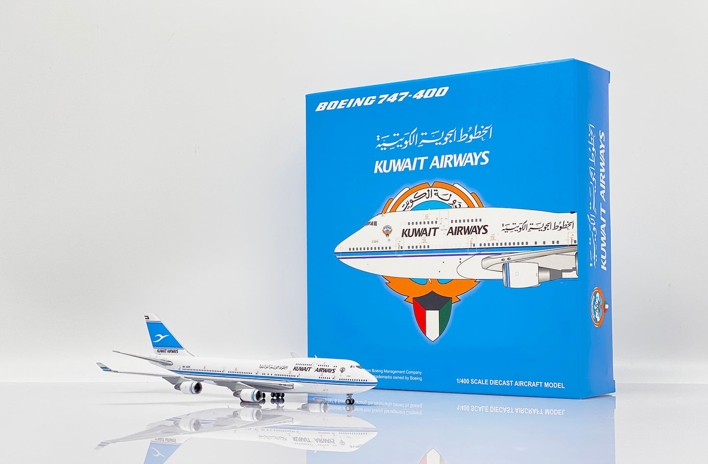 JC WINGS B747-400(M) KUWAIT AIRWAYS REG: 9K-ADE