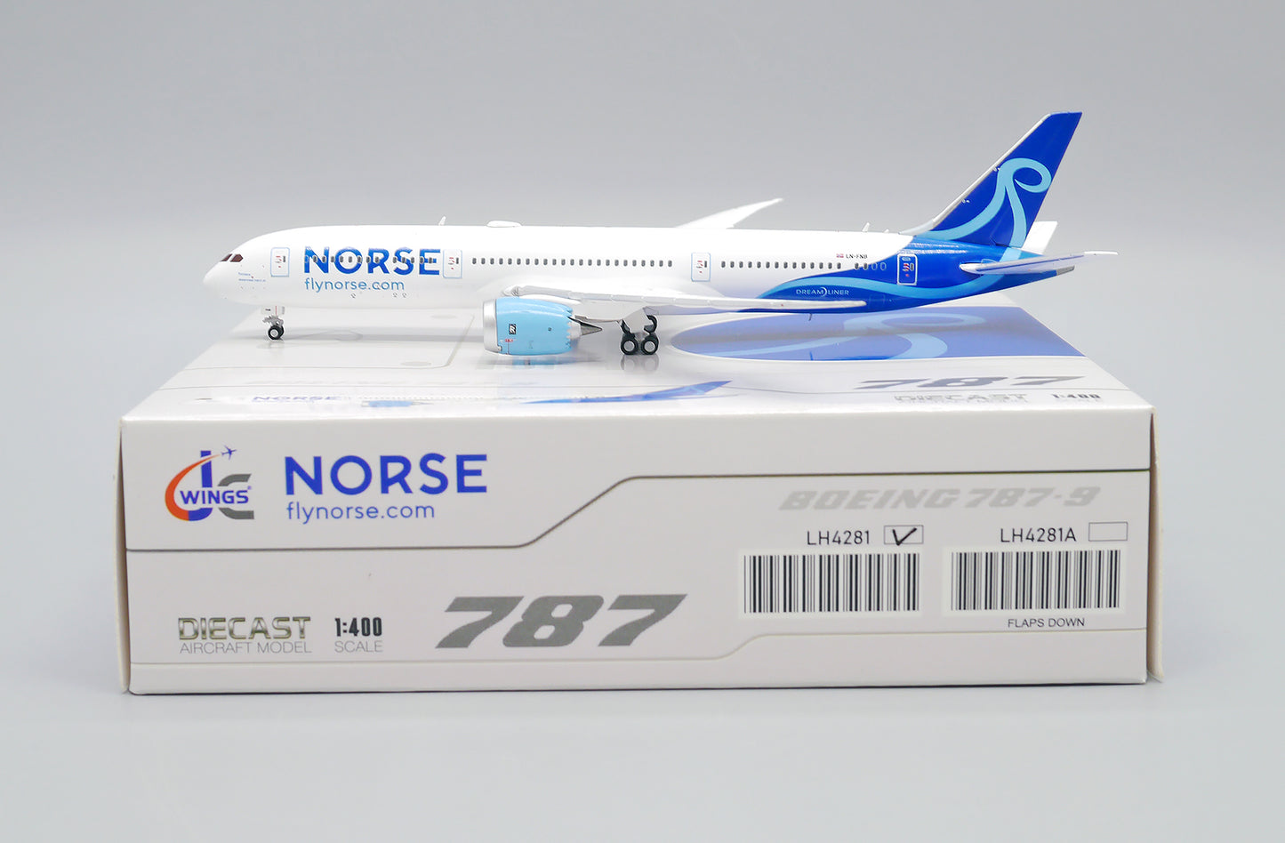 JC WINGS B787-9  NORSE ATLANTIC AIRWAYS REG: LN-FNB