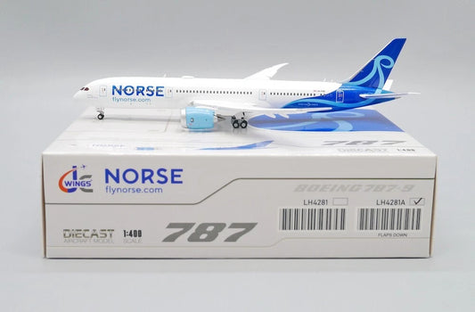 JC WINGS B787-9 NORSE ATLANTIC AIRWAYS (FLAP DOWN) REG: LN-FNB