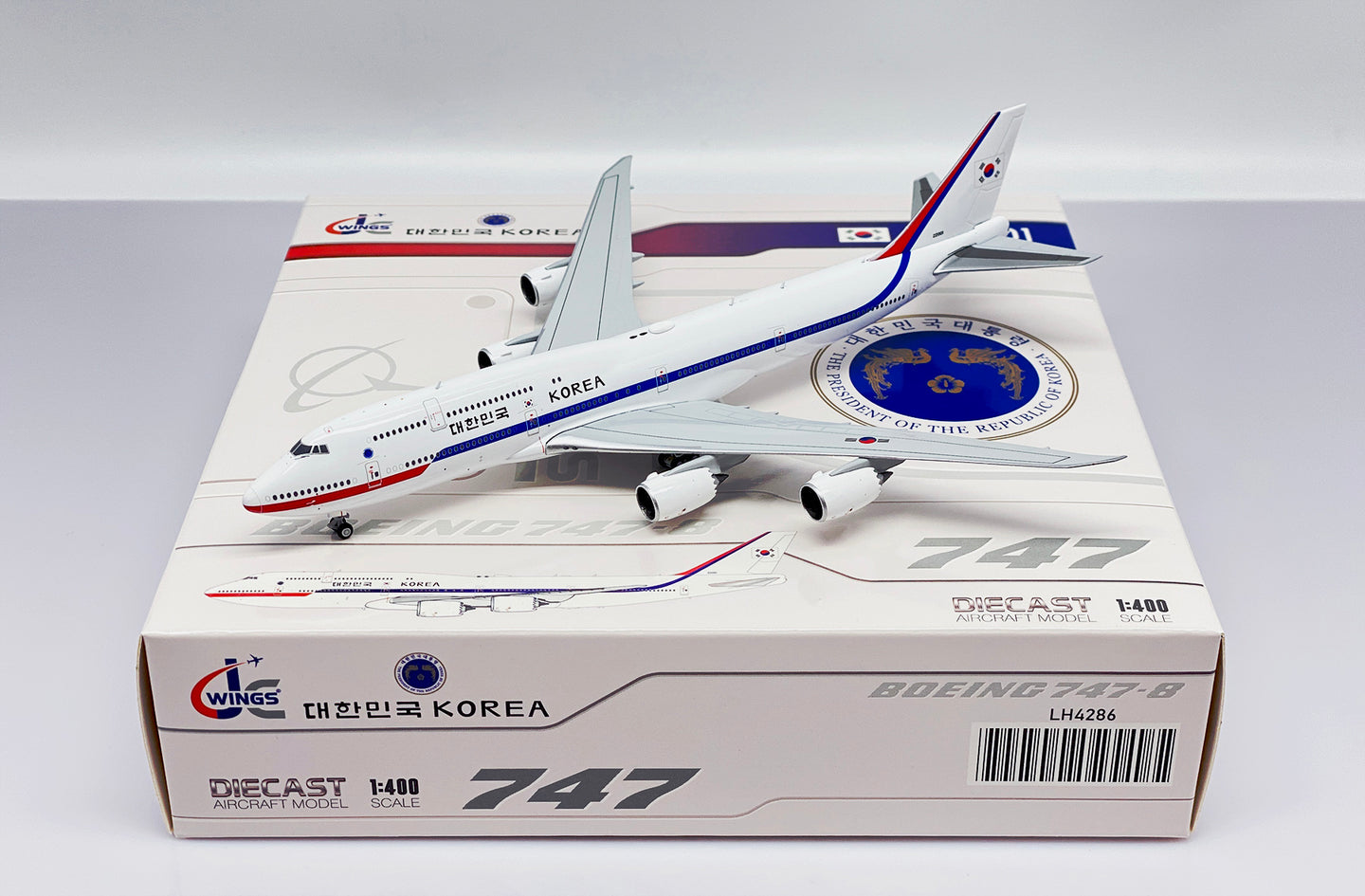 JCWINGS B747-8 SOUTH KOREA AIR FORCE REG: HL7643