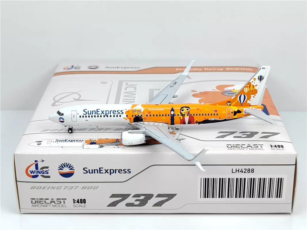 JC WINGS B737-800 SUNEXPRESS "PROUDLY FLYING" REG: TC-SPF