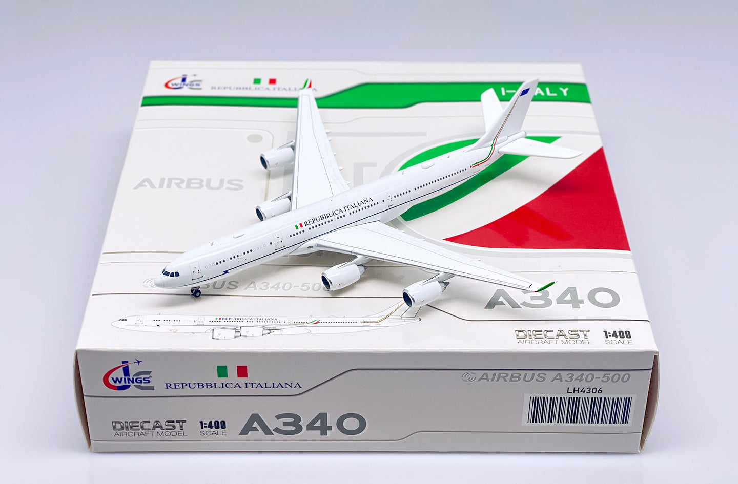JCWINGS A340-500 ITALIAN AIR FORCE REG: I-TALY