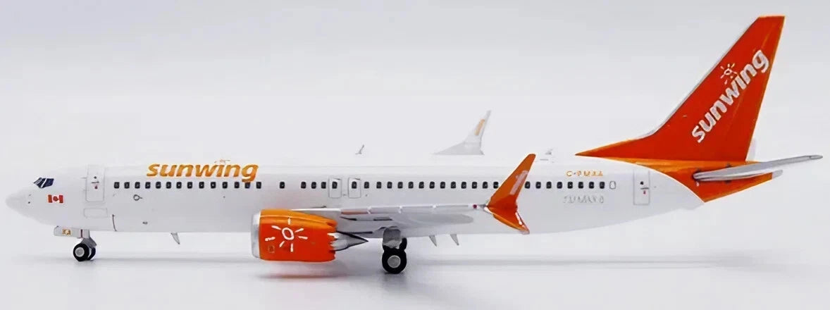 JC WINGS B737 MAX 8 SUNWING AIRLINES REG: C-FMXA