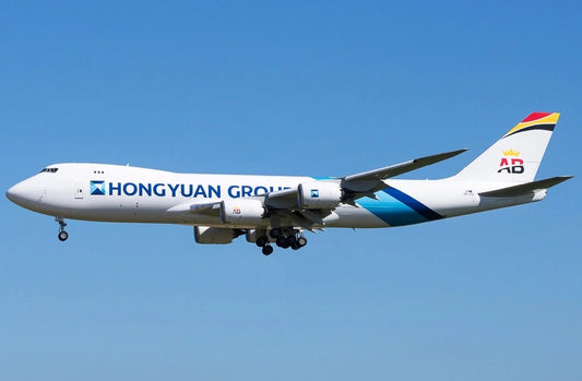 JCWINGS B747-8F AIR BELGIUM HONGYUAN GROUP REG: OE-LFC