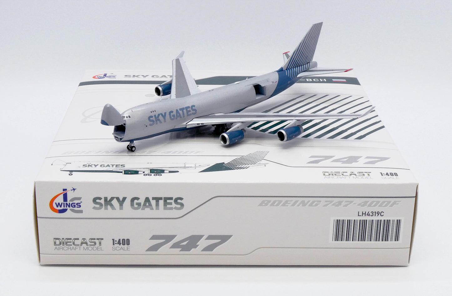 JC WINGS B747-400F SKY GATES AIRLINES (INTERACTIVE SERIES) REG: VP-BCH