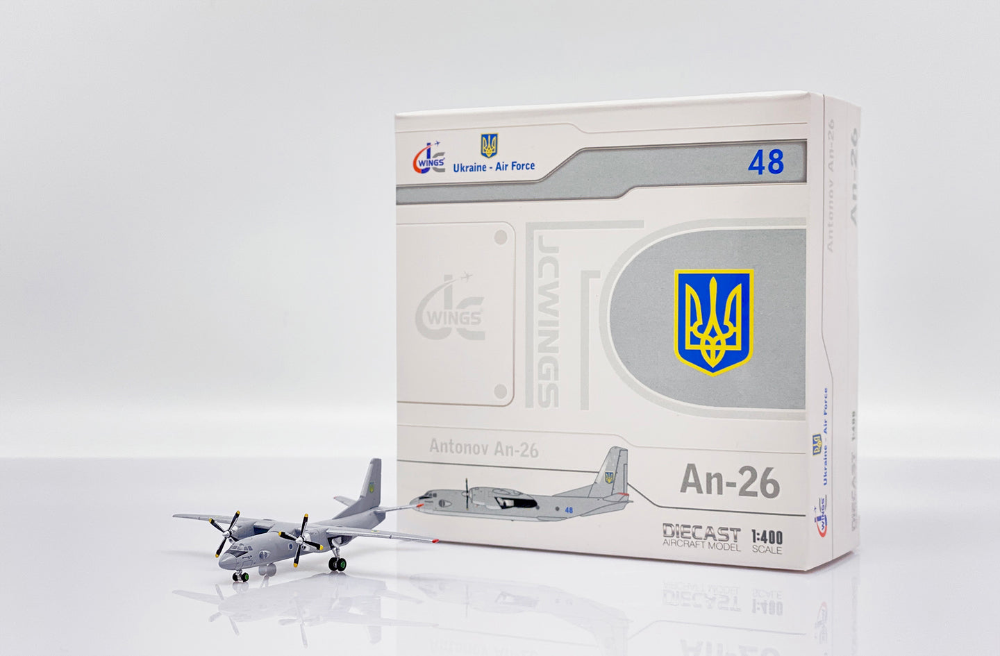 JC WINGS ANTONOV AN-26 UKRAINE AIR FORCE REG: 48