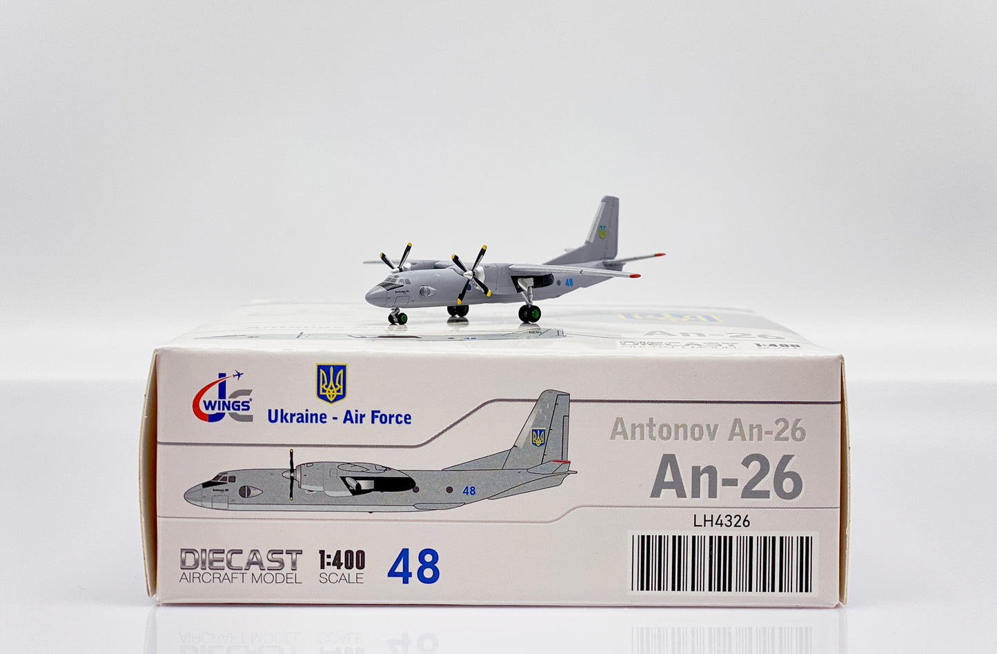 JC WINGS ANTONOV AN-26 UKRAINE AIR FORCE REG: 48