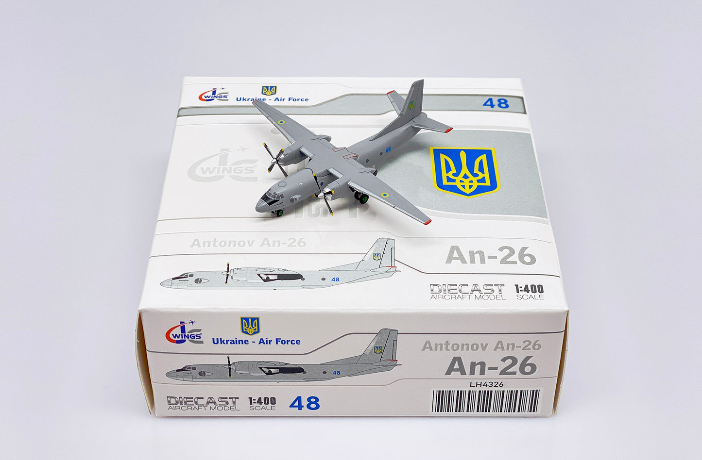 JC WINGS ANTONOV AN-26 UKRAINE AIR FORCE REG: 48
