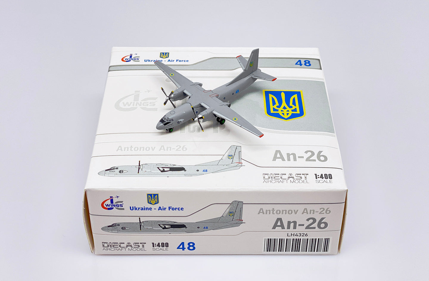 JC WINGS ANTONOV AN-26 UKRAINE AIR FORCE REG: 48