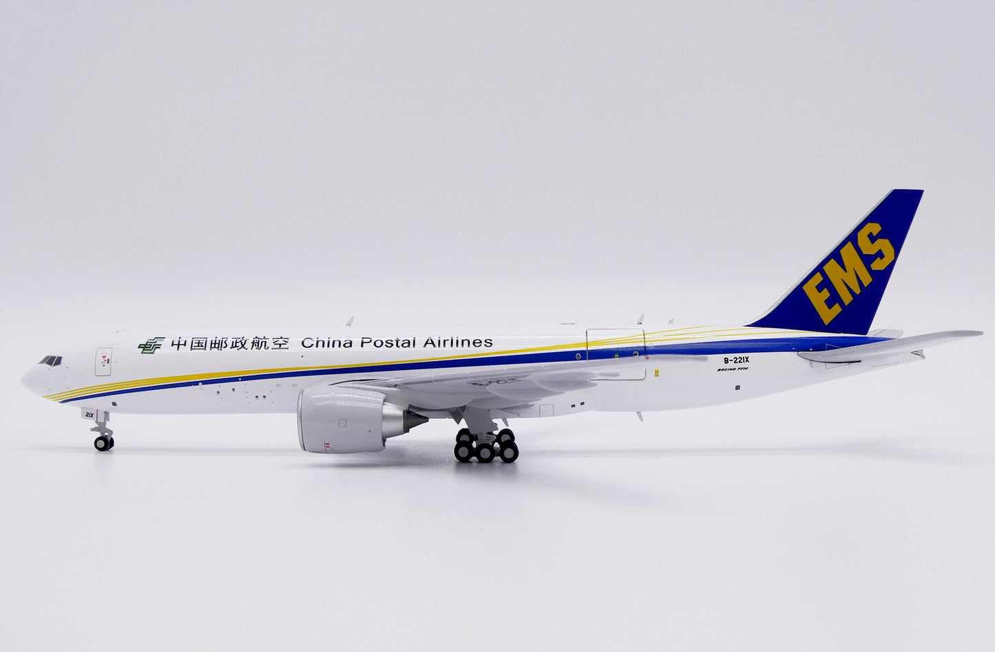JC WINGS B777-200(LRF) CHINA POSTAL AIRLINES (INTERACTIVE SERIES) REG: B-221X
