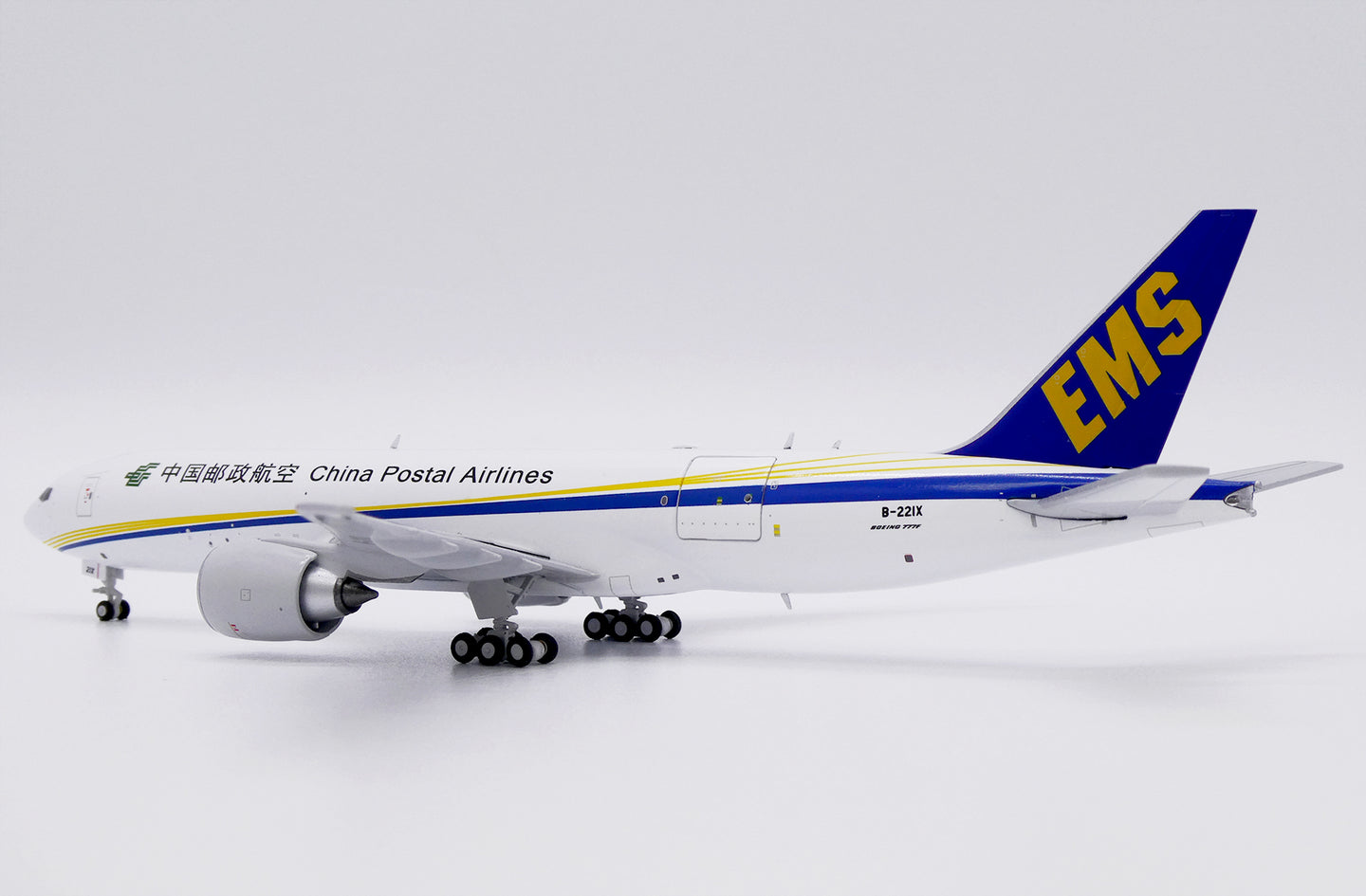 JC WINGS B777-200(LRF) CHINA POSTAL AIRLINES (INTERACTIVE SERIES) REG: B-221X