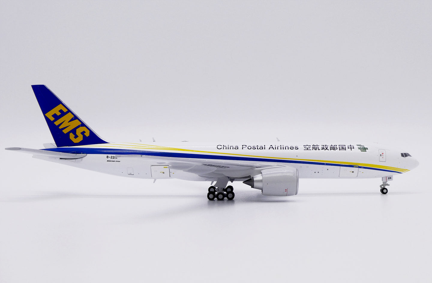 JC WINGS B777-200(LRF) CHINA POSTAL AIRLINES (INTERACTIVE SERIES) REG: B-221X
